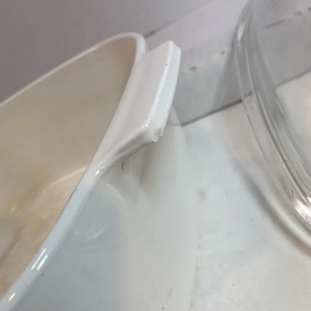 Corningware casserole dish